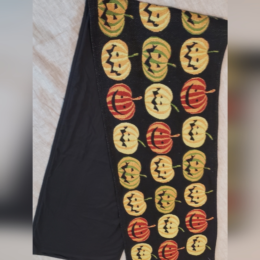 Halloween Table Runner Cotton Blend Fun Decorative